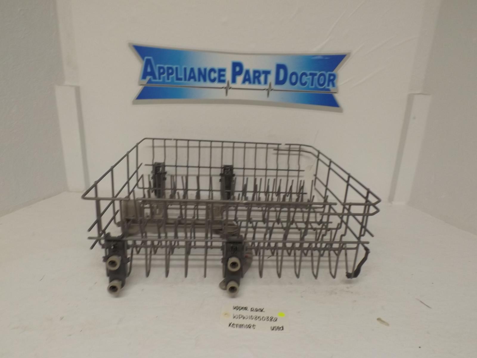 Kenmore Dishwasher WPW10350382 Upper Rack Used Kenmore Dishwasher WPW10350382 Upper Rack Used